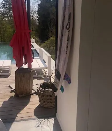 Duinenhuisje, Poolhouse Met Prive Zwembad En Buitendouche Coxyde
