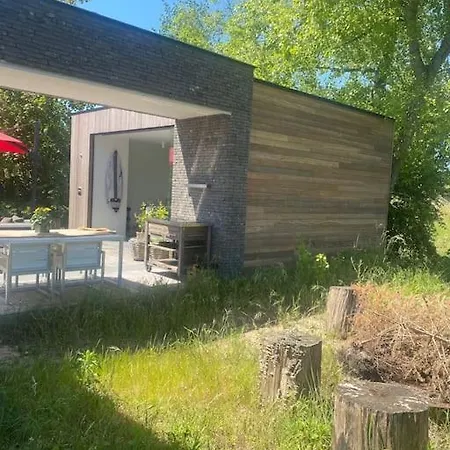 Duinenhuisje, Poolhouse Met Prive Zwembad En Buitendouche Hébergement de vacances Coxyde