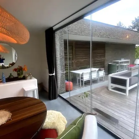 Duinenhuisje, Poolhouse Met Prive Zwembad En Buitendouche Hébergement de vacances *